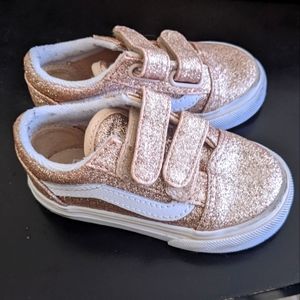 Pink Sparkly Vans